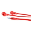 Imagen de Audífonos Alámbricos Vorago EP-103 Manos Libres 3.5mm Color Rojo