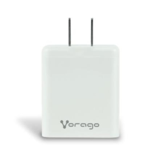 Imagen de Cargador Vorago Quick Charge AU-350 para Pared 3.0A PD 20W USB A-C Color Blanco