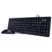 Imagen de KIT VORAGO TECLADO Y MOUSE KM-104 ALAMBRICO MULTIMEDIA USB
