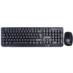Imagen de KIT VORAGO TECLADO Y MOUSE KM-302 INALAMBRICO NEGRO