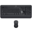 Imagen de Kit Teclado y Mouse Logitech Advanced MK540 Inalámbrico USB Color Negro