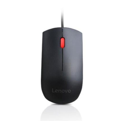 Imagen de Mouse Lenovo Essential USB 1600dpi Color Negro