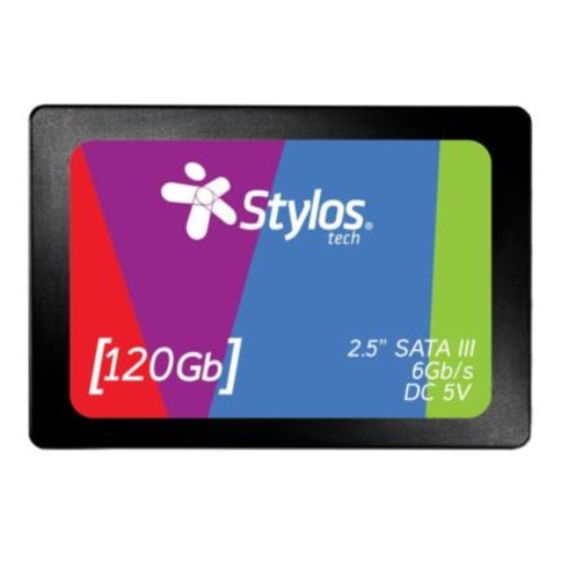 Imagen de Unidad de Estado Sólido Stylos Tech 120 GB SATA III 6Gb/s 2.5"