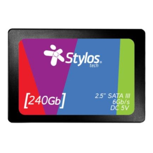 Imagen de Unidad de Estado Sólido Stylos Tech 240 GB SATA III 6Gb/s 2.5"