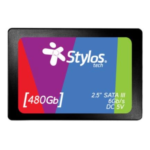 Imagen de Unidad de Estado Sólido Stylos Tech 480 GB SATA III 6Gb/s 2.5"