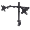 Imagen de Soporte Manhattan Universal para 2 Monitores 13" a 32" Brazos Doble Articulación Color Negro
