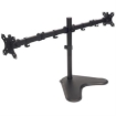 Imagen de Soporte Manhattan para 2 Monitores 13" a 32" Escritorio Brazos Doble Articulación Color Negro