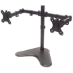 Imagen de Soporte Manhattan para 2 Monitores 13" a 32" Escritorio Brazos Doble Articulación Color Negro