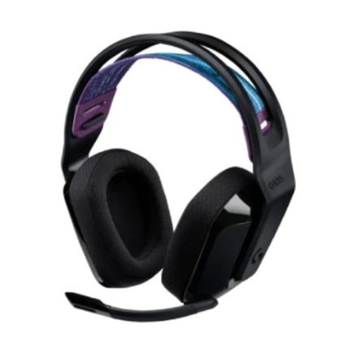 Imagen de Audífonos Logitech G535 LIGHTSPEED Gaming Inalámbricos Micrófono Color Negro