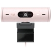 Imagen de Cámara Web Logitech Brio 500 FHD Resolución 1080p Corrección Iluminación Encuadre Automático Color Rosa
