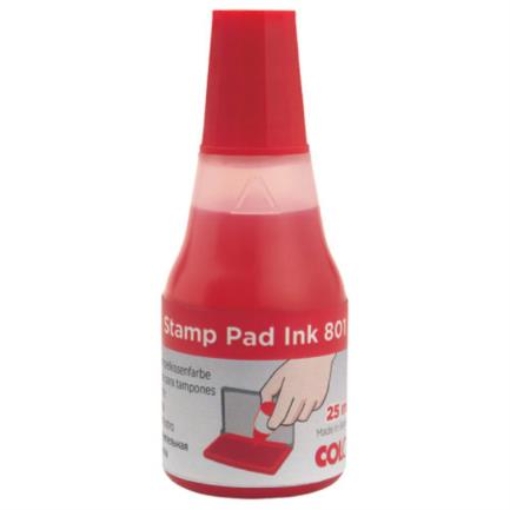 Imagen de Tinta Barrilito Tipo Gotero para Cojín 25ml Color Rojo