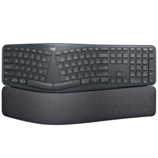 Imagen de Teclado Logitech Ergo K860 Partido Inalámbrico Español Color Negro