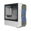 Imagen de Gabinete Cooler Master TD300 MESH ARGB Mini Torre Mini ITX/Micro ATX 2xVentiladores Cristal Templado Color Blanco