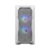 Imagen de Gabinete Cooler Master TD300 MESH ARGB Mini Torre Mini ITX/Micro ATX 2xVentiladores Cristal Templado Color Blanco