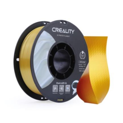 Imagen de Filamento Creality CR-Silk 1.75mm 1Kg Color Dorado