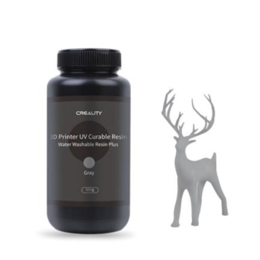 Imagen de Resina Creality Lavable Plus 500g Color Gris