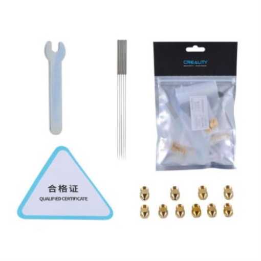 Imagen de Kit Creality Boquillas y Limpiadores de Boquillas Ender-3/Ender-5/CR-10/Ender-6/CR-6