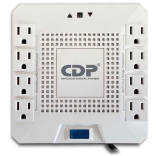 Imagen de Regulador de Voltaje CDP R-AVR 1800VA/1000W 8 Contactos