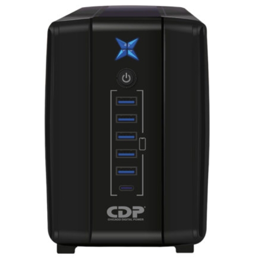 Imagen de UPS CDP R-UPR Interactivo 500VA/250Watts 8 Contactos