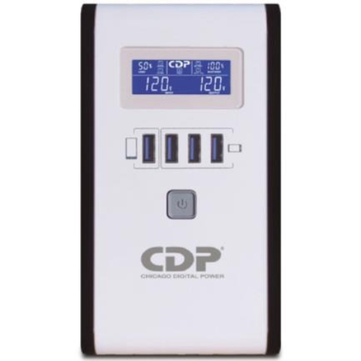 Imagen de UPS CDP RU-Smart 1010 Interactivo 1000VA/500Watts 10 Contactos