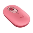 Imagen de Mouse Logitech Pop Inalámbrico Emoji Personalizable Color Rosa Coral