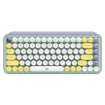 Imagen de Teclado Logitech Pop Mecánico Teclas Emoji Personalizables Color Fresh Vibes