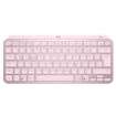 Imagen de Teclado Logitech MX Keys Mini Inalámbrico Minimalista Color Rosa