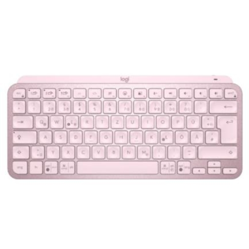 Imagen de Teclado Logitech MX Keys Mini Inalámbrico Minimalista Color Rosa