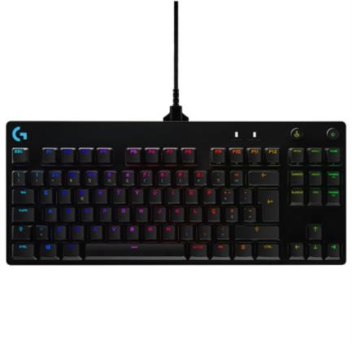 Imagen de Teclado Logitech Mecánico Gaming Pro Iluminación RGB Color Negro