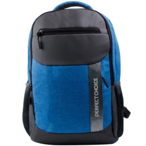 Imagen de Mochila Perfect Choice Youth para Laptop 15.6" Color Negro-Azul