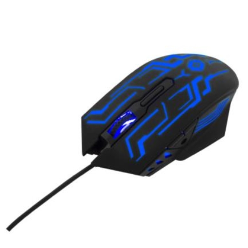 Imagen de Mouse Vortred Legacy Gamer Alámbrico 6D 6 Botones RGB Rainbow Color Negro