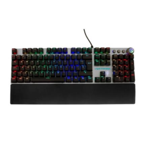Imagen de Teclado Vortred Mecánico Programable con Descansa Muñecas