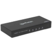 Imagen de Adaptador Manhattan Video Splitter HDMI 4k a 60Hz 4 Puertos Color Negro