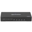 Imagen de Adaptador Manhattan Video Splitter HDMI 4k a 60Hz 4 Puertos Color Negro