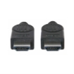 Imagen de Cable Manhattan HDMI M-M Alta Velocidad con Canal Ethernet 10m Color Negro