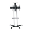 Imagen de Soporte TV Manhattan Carrito Multimedia Económico para 32" a 65" Hasta 55 Kg Color Negro