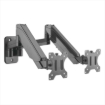 Imagen de Soporte Monitor Manhattan Universal Pared para 2 Monitores 17" a 32" Pistón Hasta 8 Kg