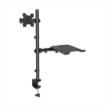 Imagen de Soporte Monitor Manhattan Escritorio para 13" a 32"/Laptop 10" a 17" Hasta 8 Kg Altura Ajustable
