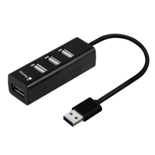 Imagen de Mini Hub Nextep USB 2.0 Alta Velocidad 4 Puertos