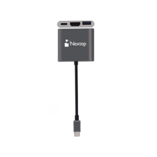 Imagen de Hub Nextep USB-C 3 en 1 USB 3.0/HDMI 4K