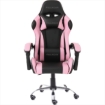 Imagen de Silla Gamer Ergonómica Modelo Falkor Color Negro-Rosa