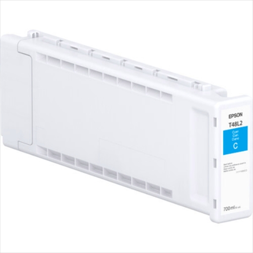 Imagen de Tinta Epson T48L UltraChrome PRO6 Alta Capacidad 700ml SCP8570DR Color Cian
