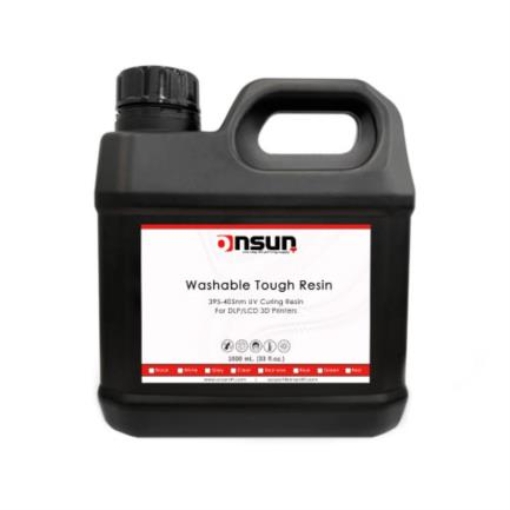 Imagen de Resina Onsun 3D Resistente Lavable 1L/Barril Color Blanco