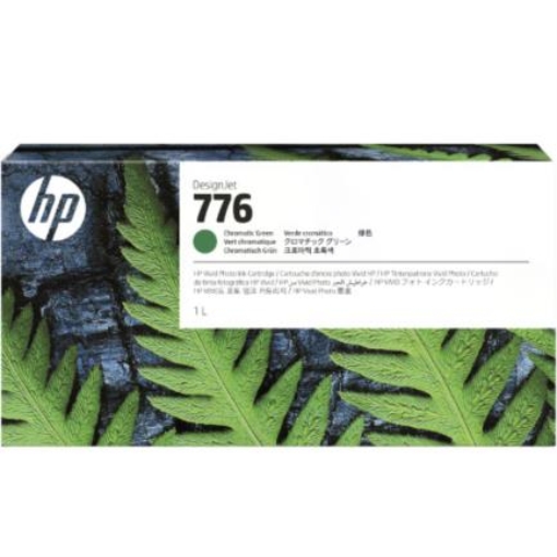 Imagen de Tinta HP LF 776 Cromática 1L Color Verde