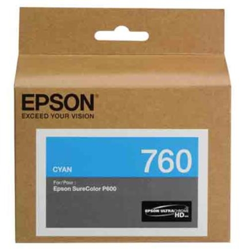 Imagen de Tinta Epson (F1GP) SC-P600 25.9ml Color Cian
