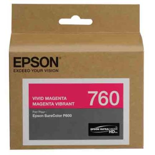Imagen de Tinta Epson (F1GP) SC-P600 25.9ml  Color Magenta Vivo