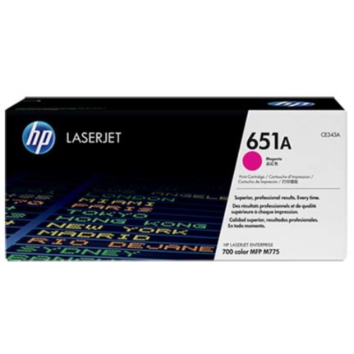 Imagen de TONER HP 651A MAGENTA