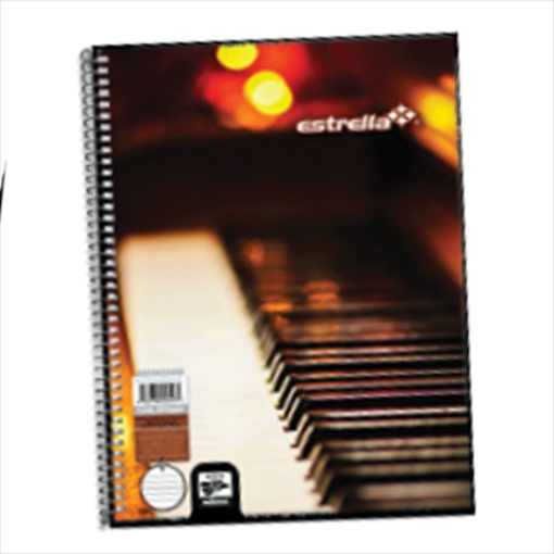 Imagen de CUADERNO ESTRELLA PAUTADO PROFESIONAL ESPIRAL 50 HJS