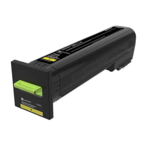 Imagen de TONER LEXMARK ALTO RENDIMIENTO AMARILLO CS820