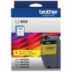 Imagen de Tinta Brother (F1GP) LC402Y Alto Rendimiento Hasta 550 Páginas Color Amarillo